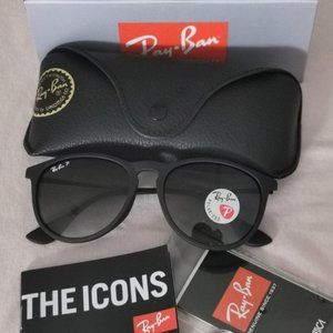 NEW Ray-Ban Aviators sunglasses Erika RB4171 POLARIZED--A06